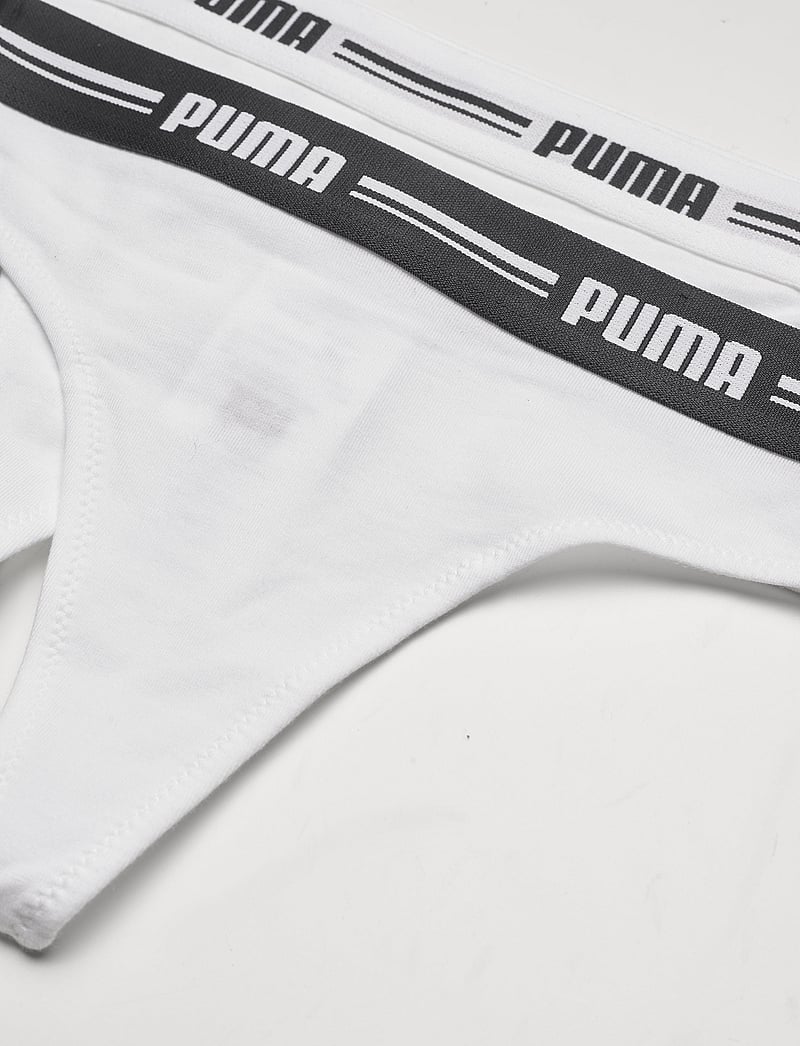 PUMA - PUMA WOMEN STRING 2P HANG - underkläder - white / white - 4
