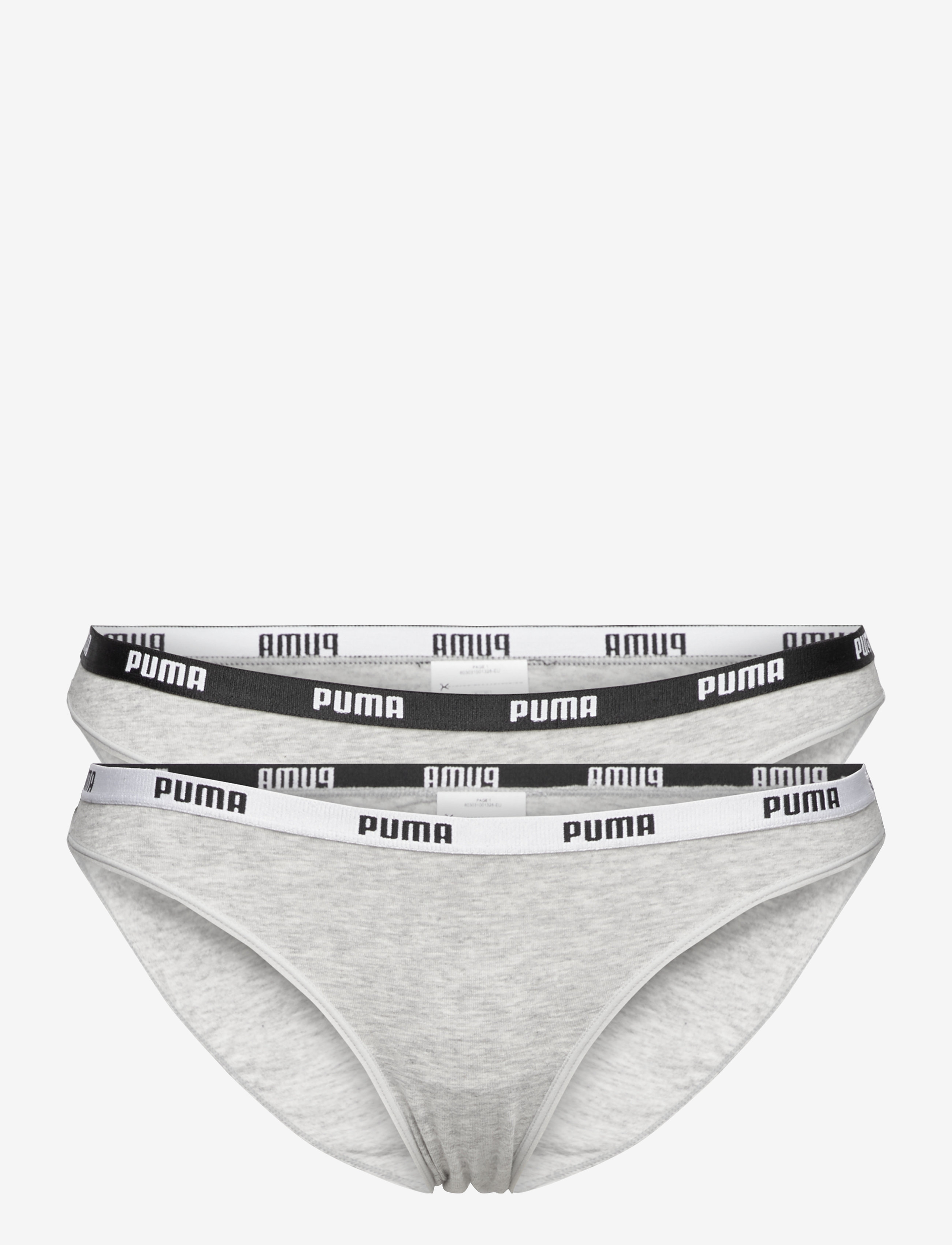 PUMA WOMEN BIKINI 2P PACK - GREY / GREY