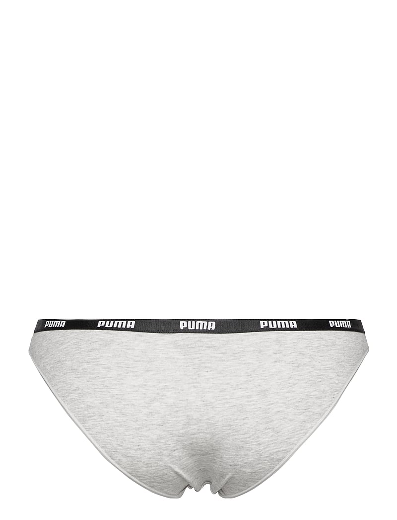 PUMA - PUMA WOMEN BIKINI 2P PACK - unterwäsche - grey / grey - 4