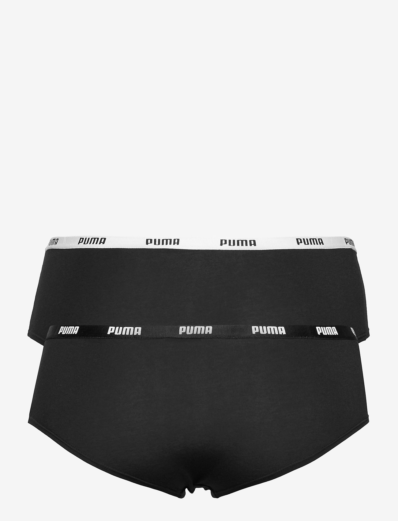 PUMA - PUMA WOMEN HIPSTER 2P PACK - undertøj - black - 2