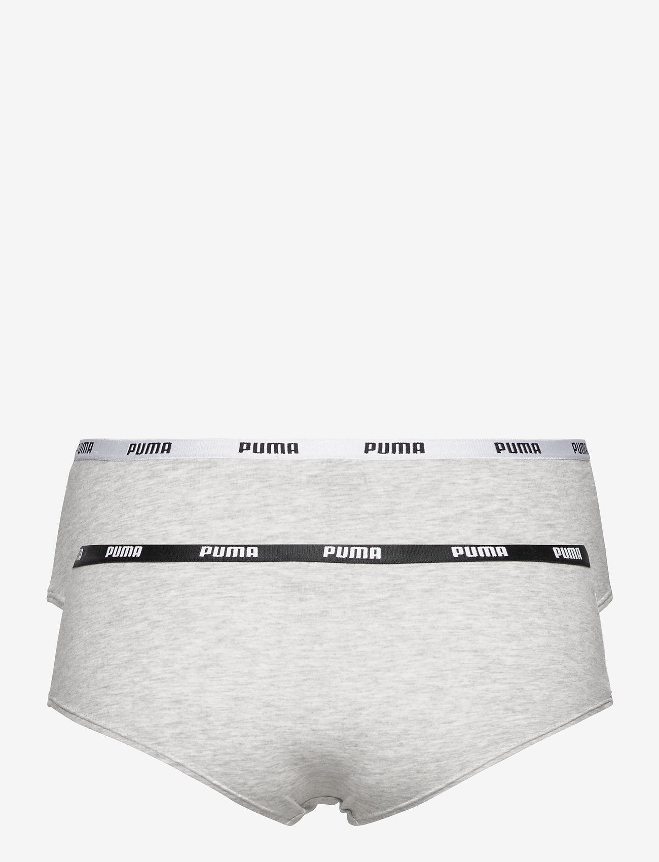 PUMA - PUMA WOMEN HIPSTER 2P PACK - underkläder - grey / grey - 2