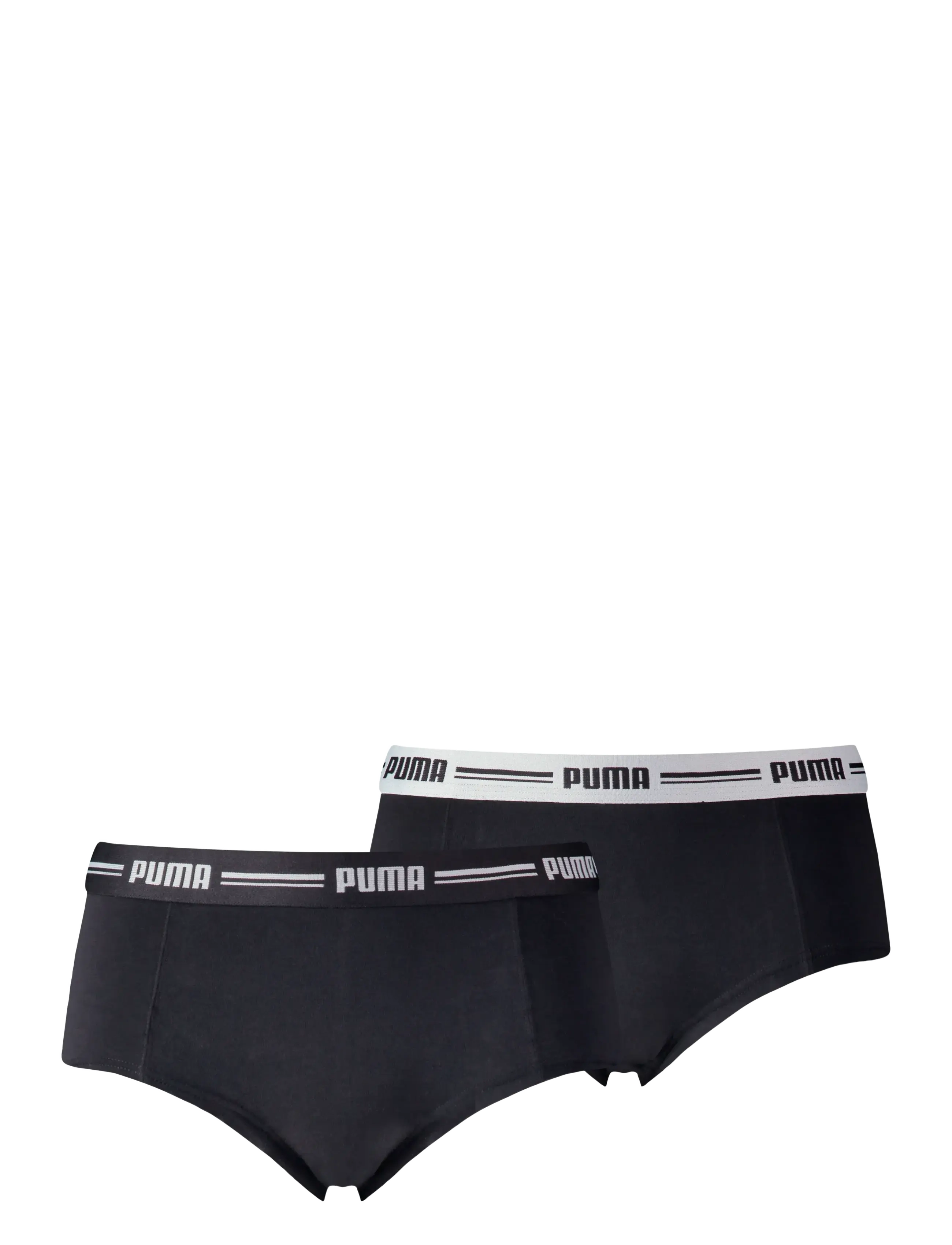 PUMA Puma Damen Mini Kurz 2P Pack Schwarz - XS - Damen