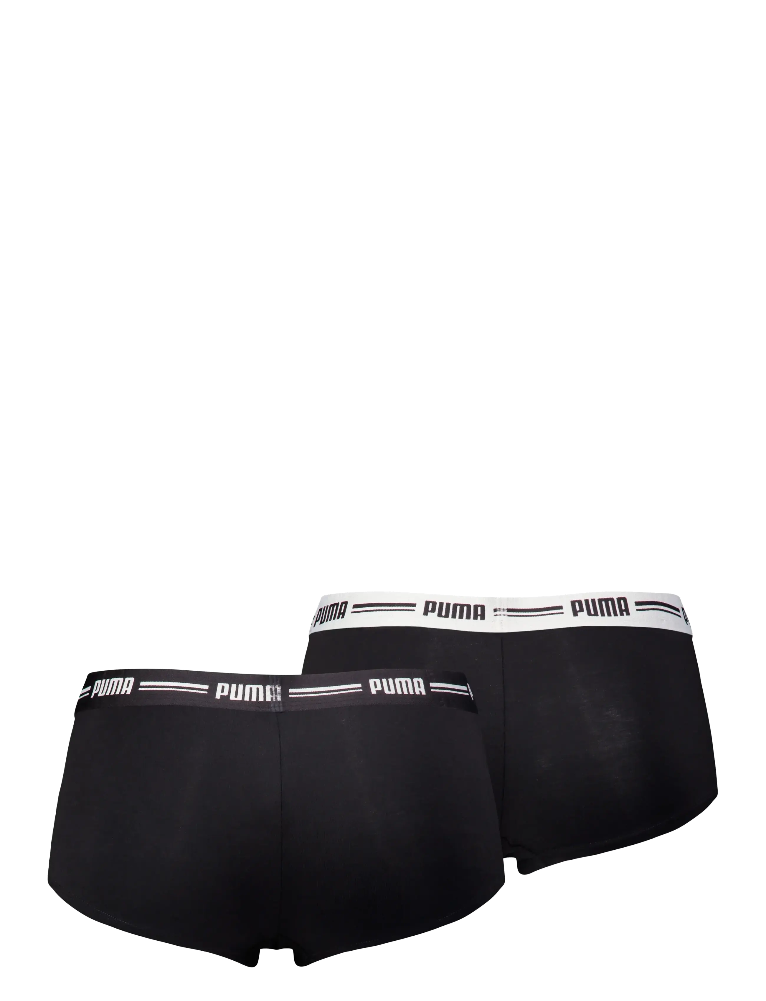PUMA - PUMA WOMEN MINI SHORT 2P PACK - unterwäsche & socken - black - 2