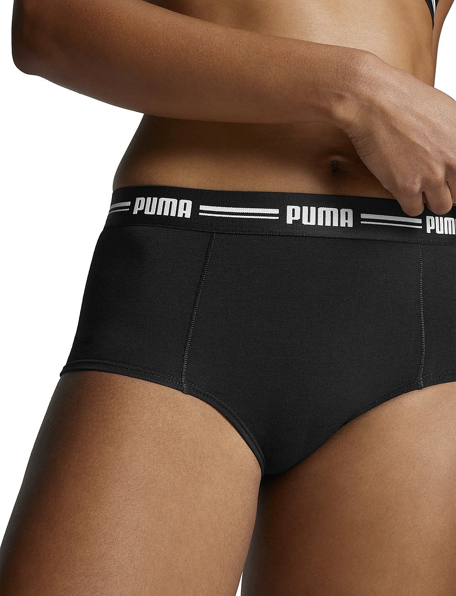 PUMA - PUMA WOMEN MINI SHORT 2P PACK - unterwäsche & socken - black - 5