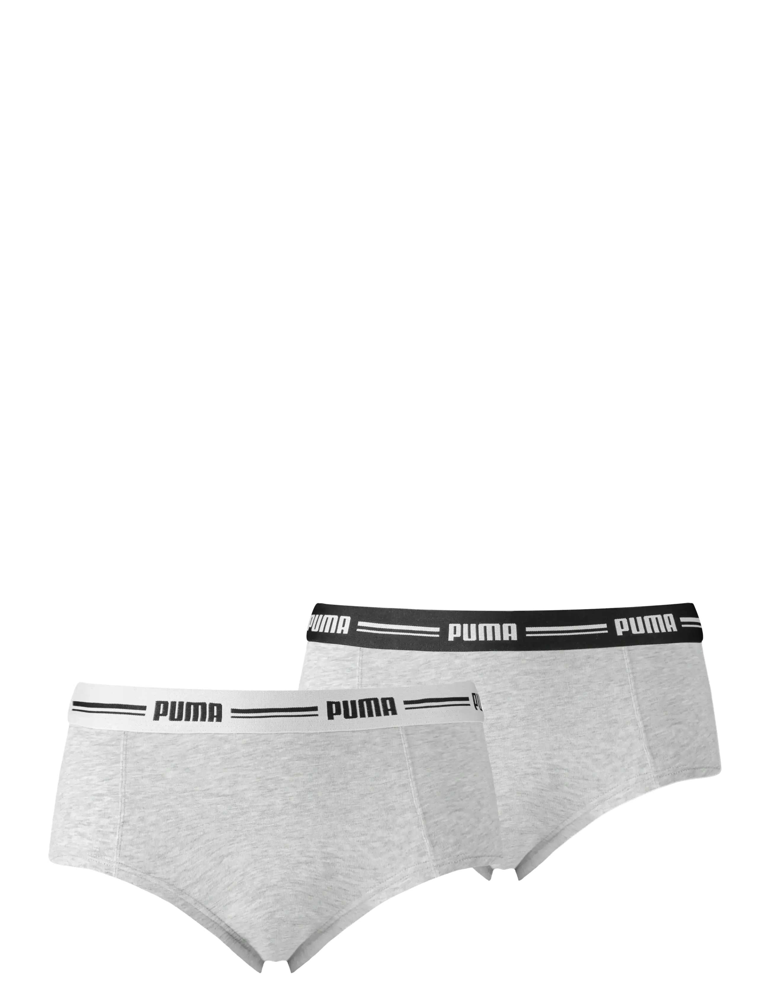 PUMA Puma Damen Mini Kurz 2P Pack Grau - XL - Damen