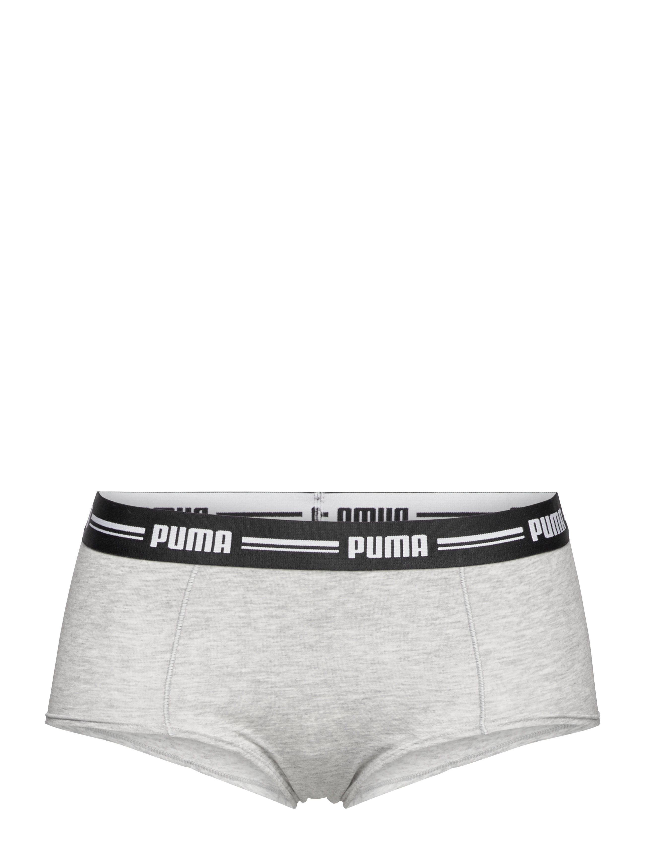 PUMA - PUMA WOMEN MINI SHORT 2P PACK - aluspesu ja sokid - grey / grey - 2