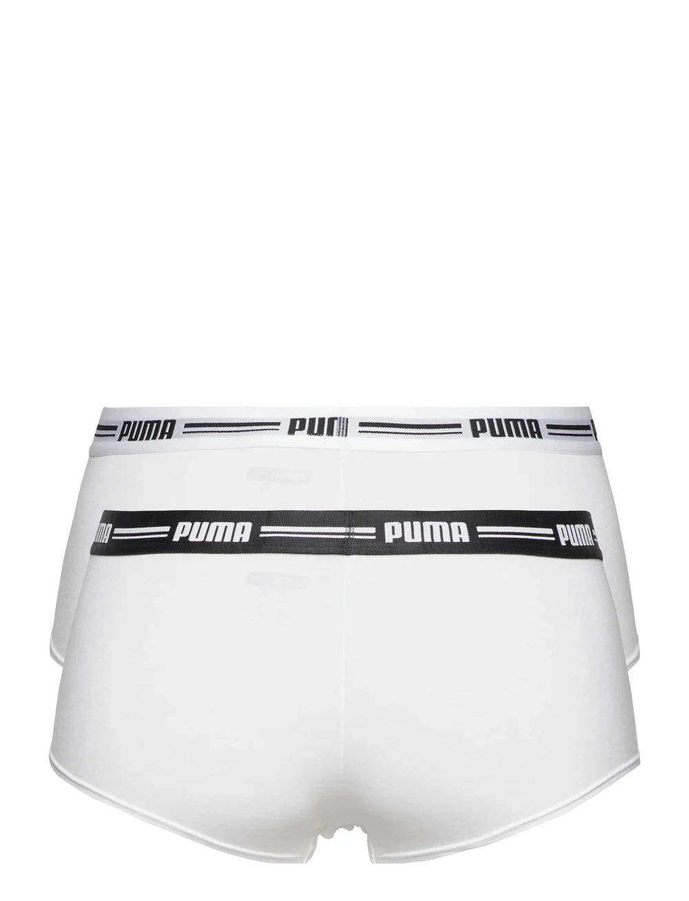 PUMA - PUMA WOMEN MINI SHORT 2P PACK - undertøj - white / white - 2