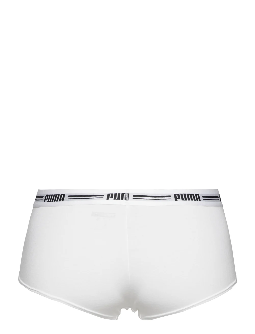 PUMA - PUMA WOMEN MINI SHORT 2P PACK - undertøj - white / white - 4