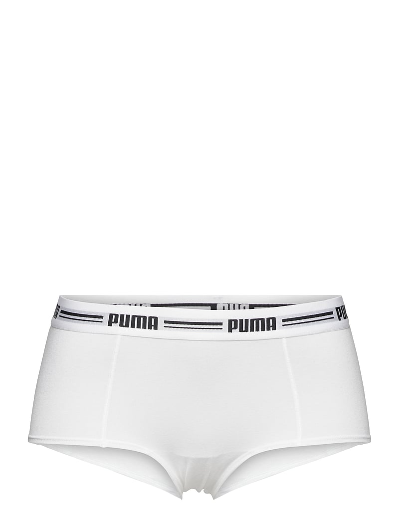 PUMA - PUMA WOMEN MINI SHORT 2P PACK - unterwäsche - white / white - 3