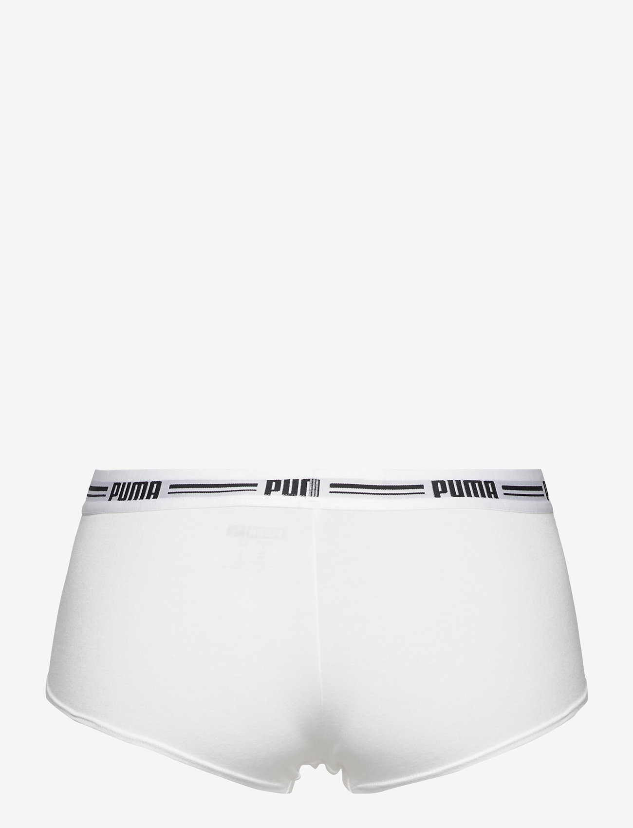 PUMA - PUMA WOMEN MINI SHORT 2P PACK - unterwäsche - white / white - 4