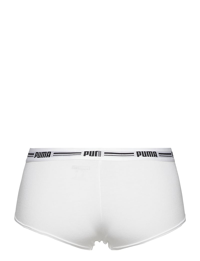 PUMA - PUMA WOMEN MINI SHORT 2P PACK - unterwäsche - white / white - 4