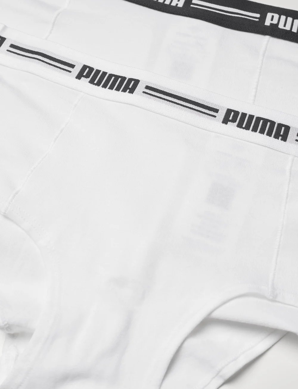 PUMA - PUMA WOMEN MINI SHORT 2P PACK - undertøj - white / white - 1