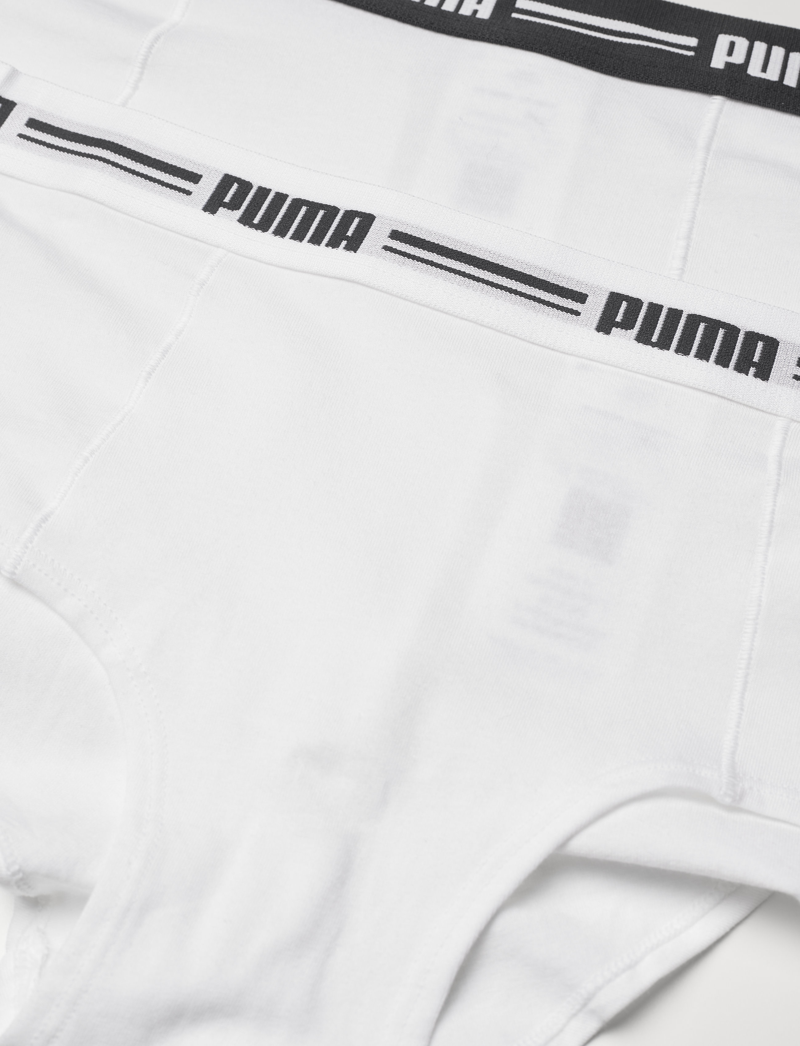 PUMA - PUMA WOMEN MINI SHORT 2P PACK - aluspesu ja sokid - white / white - 1