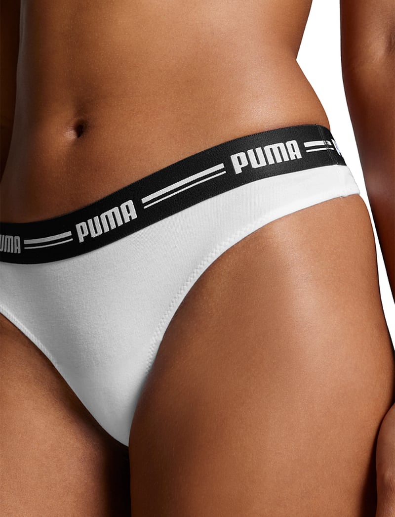 PUMA - PUMA WOMEN STRING 2P PACK - ondergoed - white / white - 4