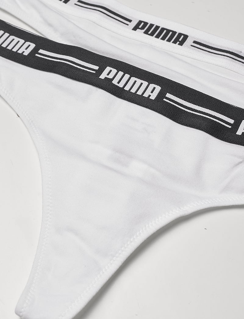 PUMA - PUMA WOMEN STRING 2P PACK - ondergoed - white / white - 5