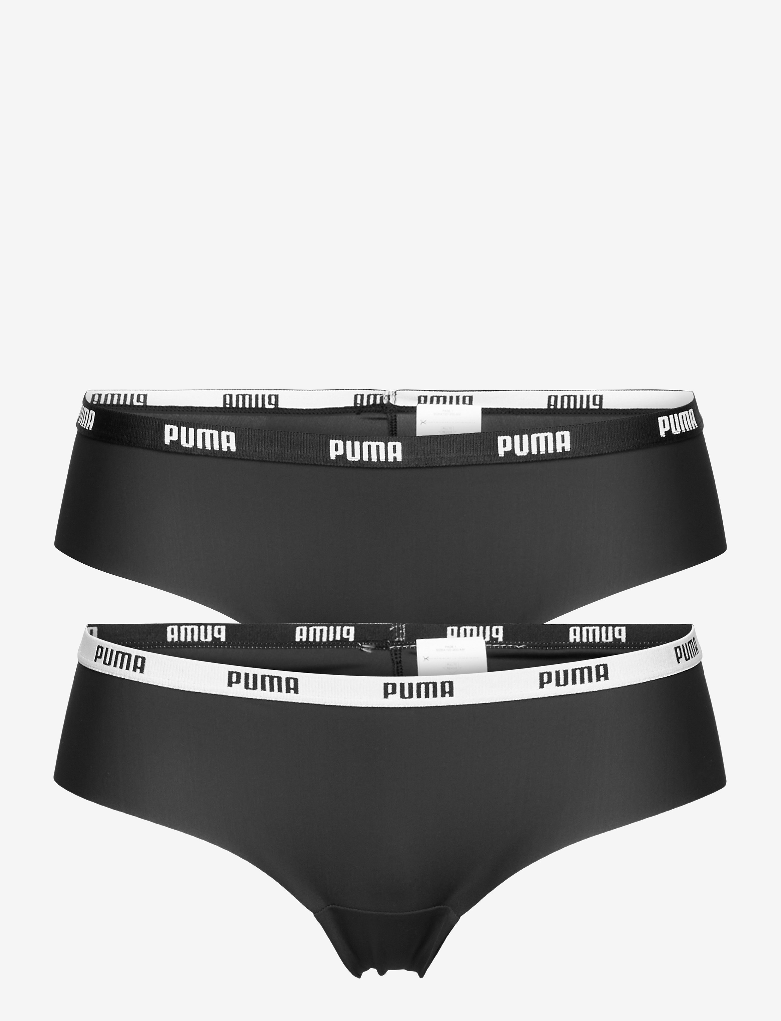 PUMA WOMEN MICROFIBER BRAZILIAN 2P - BLACK