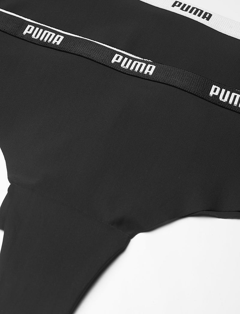 PUMA - PUMA WOMEN MICROFIBER BRAZILIAN 2P - alusvaatteet - black - 5