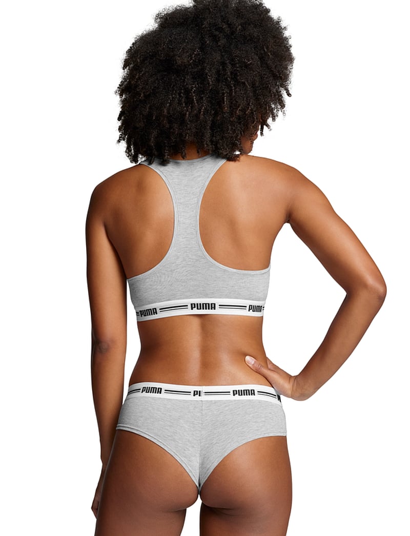 PUMA - PUMA WOMEN BRAZILIAN 2P PACK - undertøj - grey / grey - 3