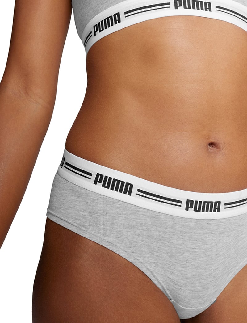 PUMA - PUMA WOMEN BRAZILIAN 2P PACK - undertøj - grey / grey - 4