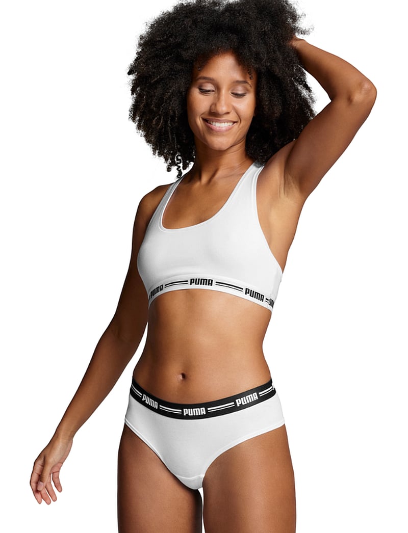 PUMA - PUMA WOMEN BRAZILIAN 2P PACK - undertøj - white / white - 2