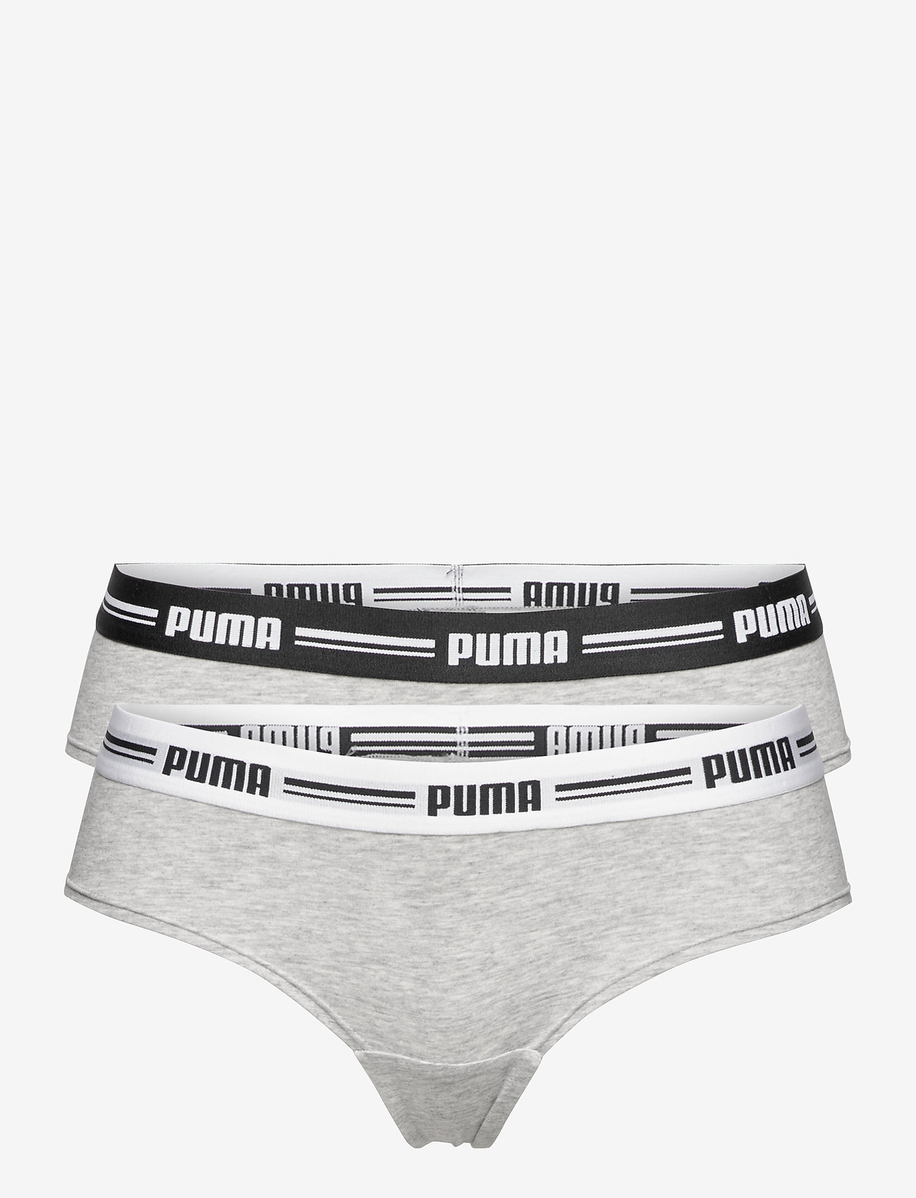 PUMA - PUMA WOMEN BRAZILIAN 2P HANG - underkläder - grey / grey - 1