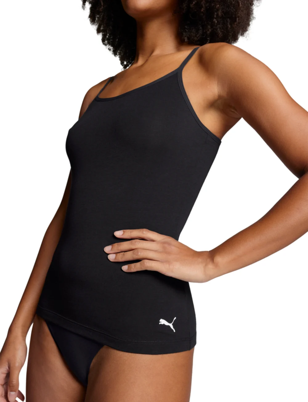 PUMA - PUMA WOMEN CAMISOLE 1P HANG - treenitopit - black - 4