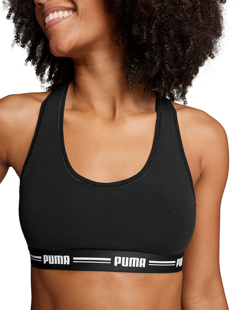 PUMA - PUMA WOMEN RACER BACK TOP 1P HANG - bh-linnen - black - 4