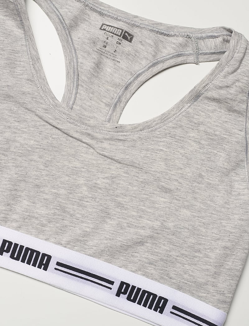 PUMA - PUMA WOMEN RACER BACK TOP 1P HANG - tank top-bh'er - grey melange - 5