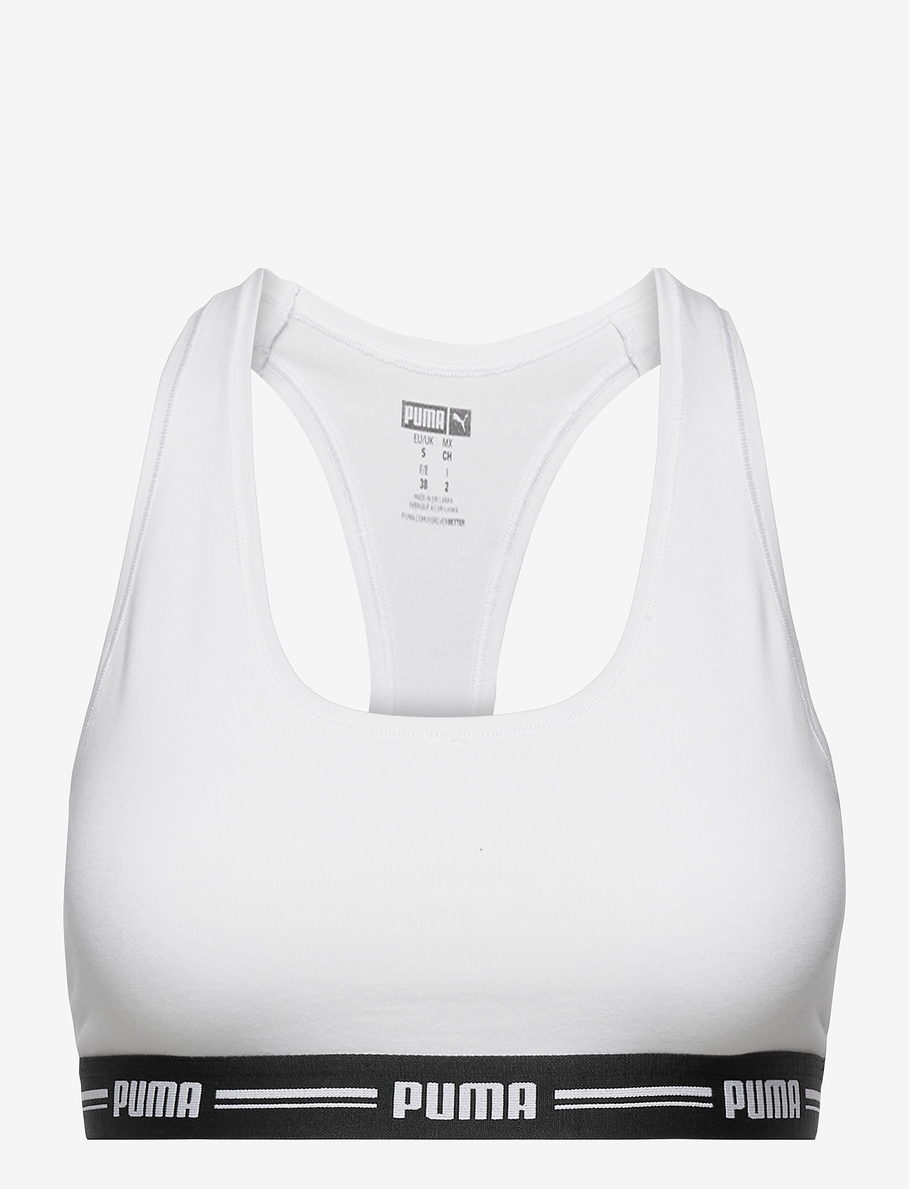 PUMA - PUMA WOMEN RACER BACK TOP 1P HANG - tank-top-bhs - white - 1