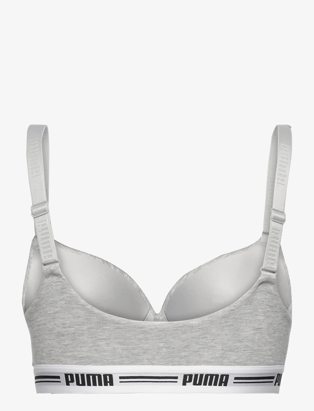 PUMA - PUMA WOMEN PADDED TOP 1P HANG - bh'er uden bøjle - grey melange - 2