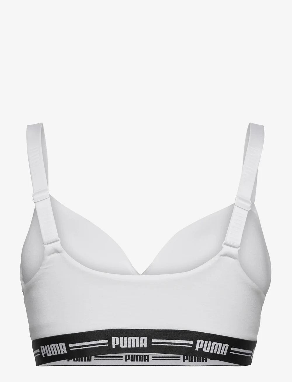 PUMA - PUMA WOMEN PADDED TOP 1P HANG - bügellose bhs - white - 2