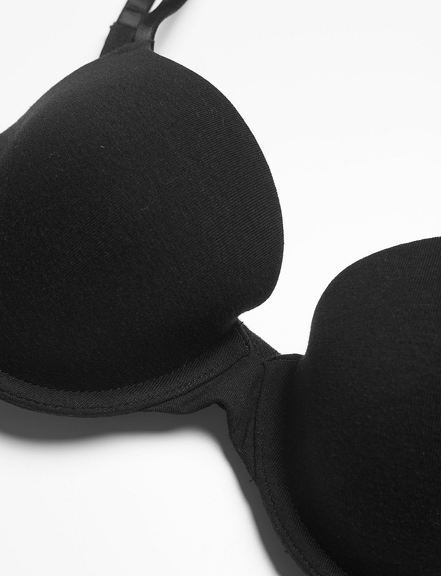 PUMA - PUMA WOMEN T-SHIRT BRA 1P - soutiens-gorge de sport - black - 5
