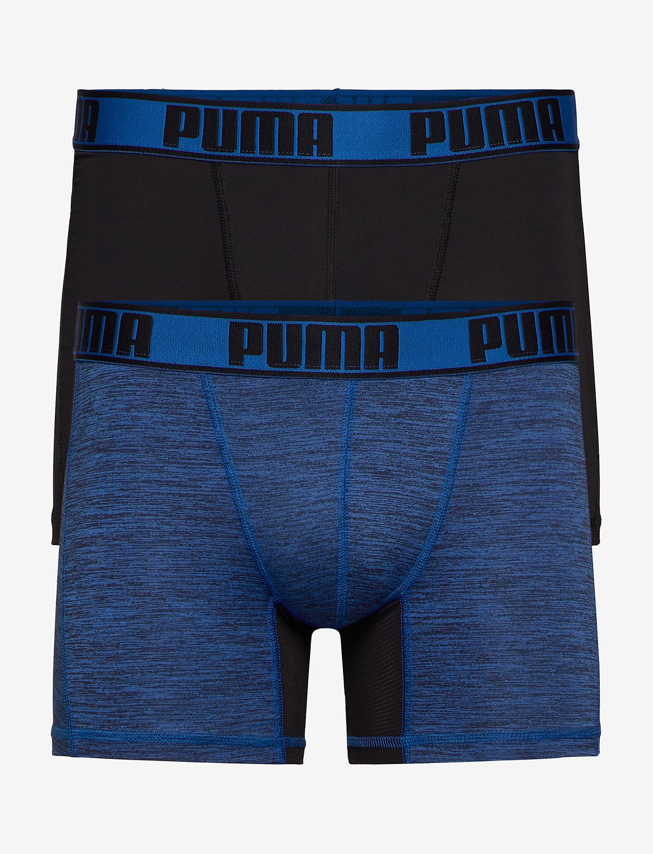 PUMA - PUMA ACTIVE GRIZZLY MELANGE BOXER 2 - blue - 0