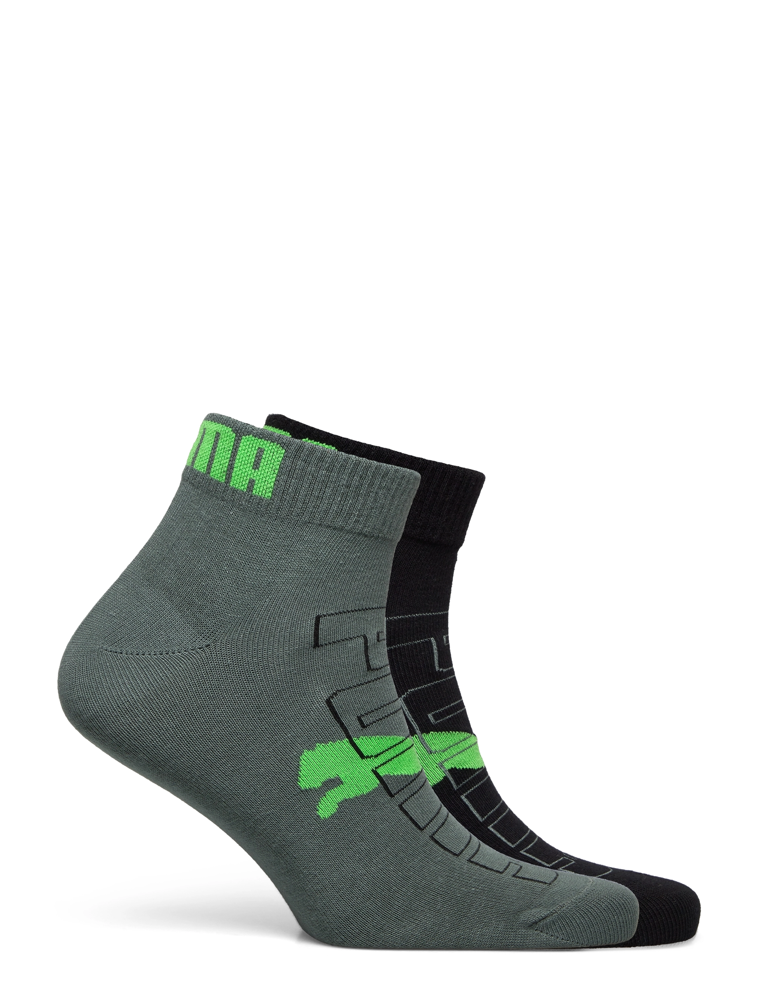 PUMA - PUMA MEN OUTLINE LOGO QUARTER 2P - green combo - 1