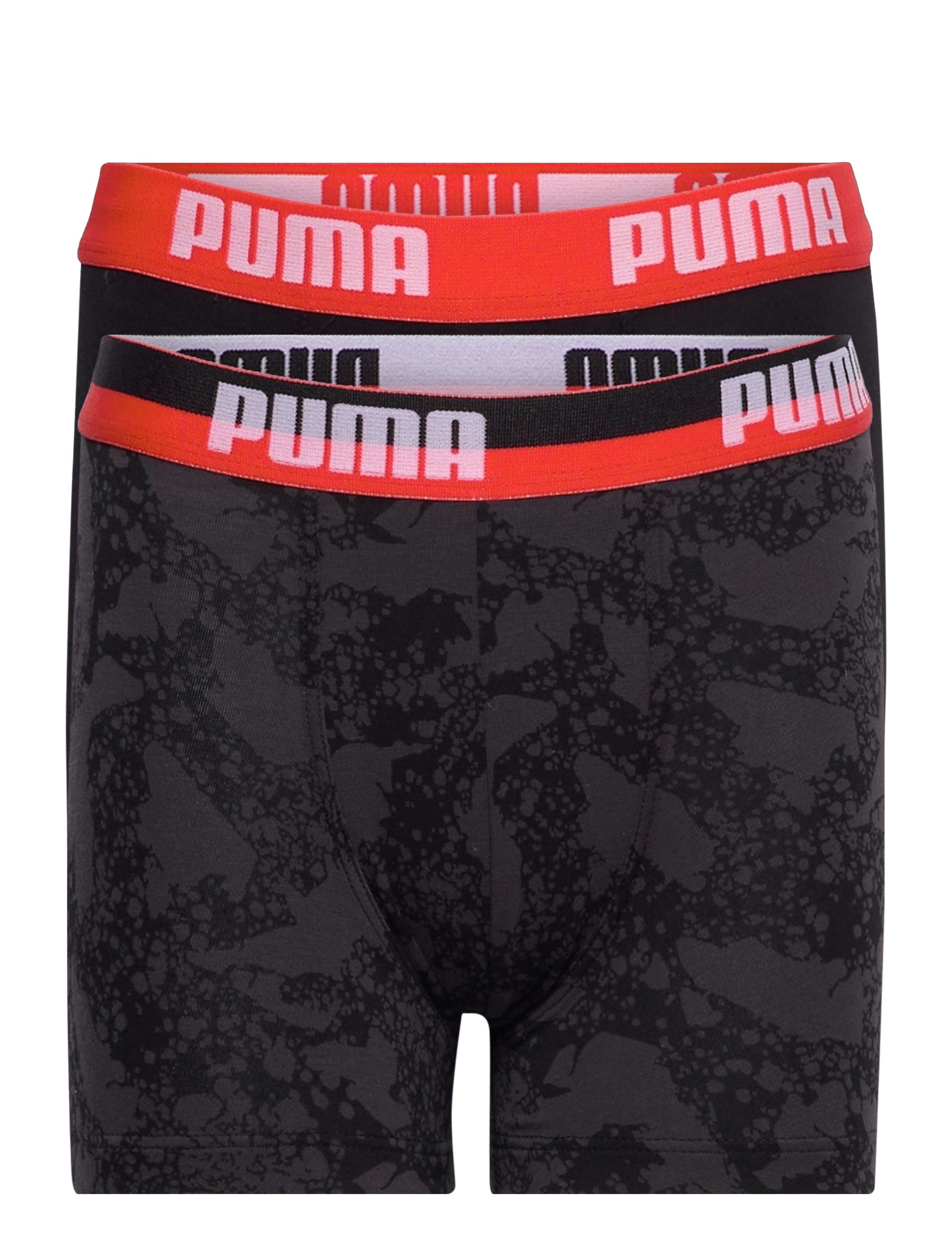 PUMA - PUMA BOYS CAMO AOP BOXER 2P - red combo - 0