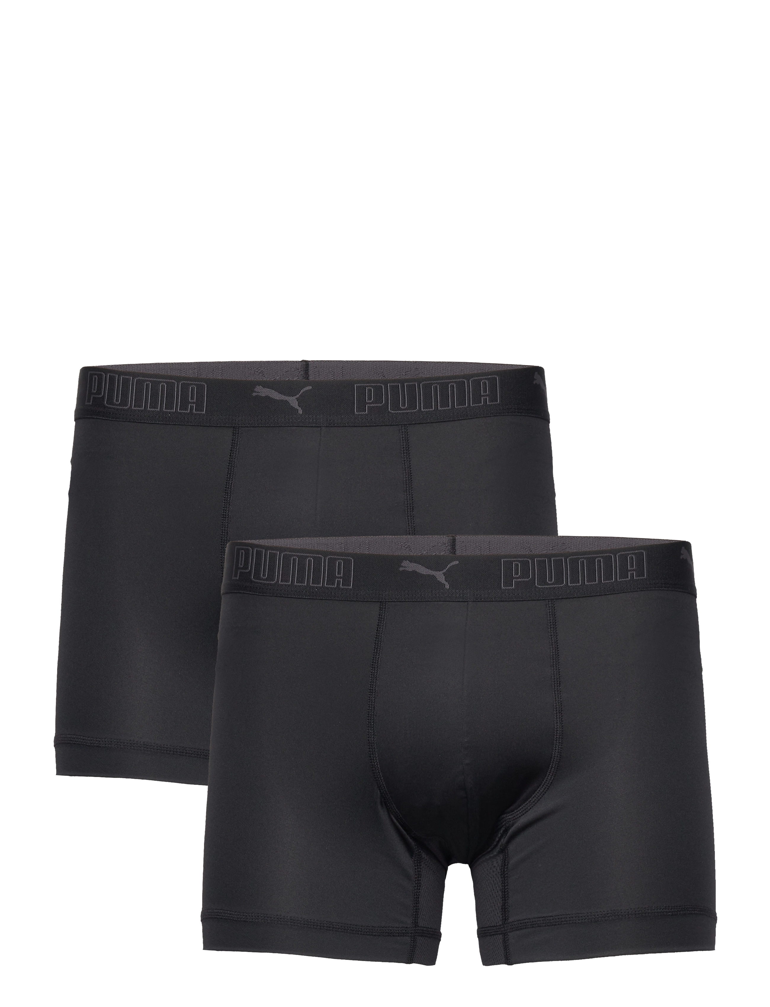 PUMA Puma Herren Sport Microfiber Boxershorts 2P Schwarz - M - Herren