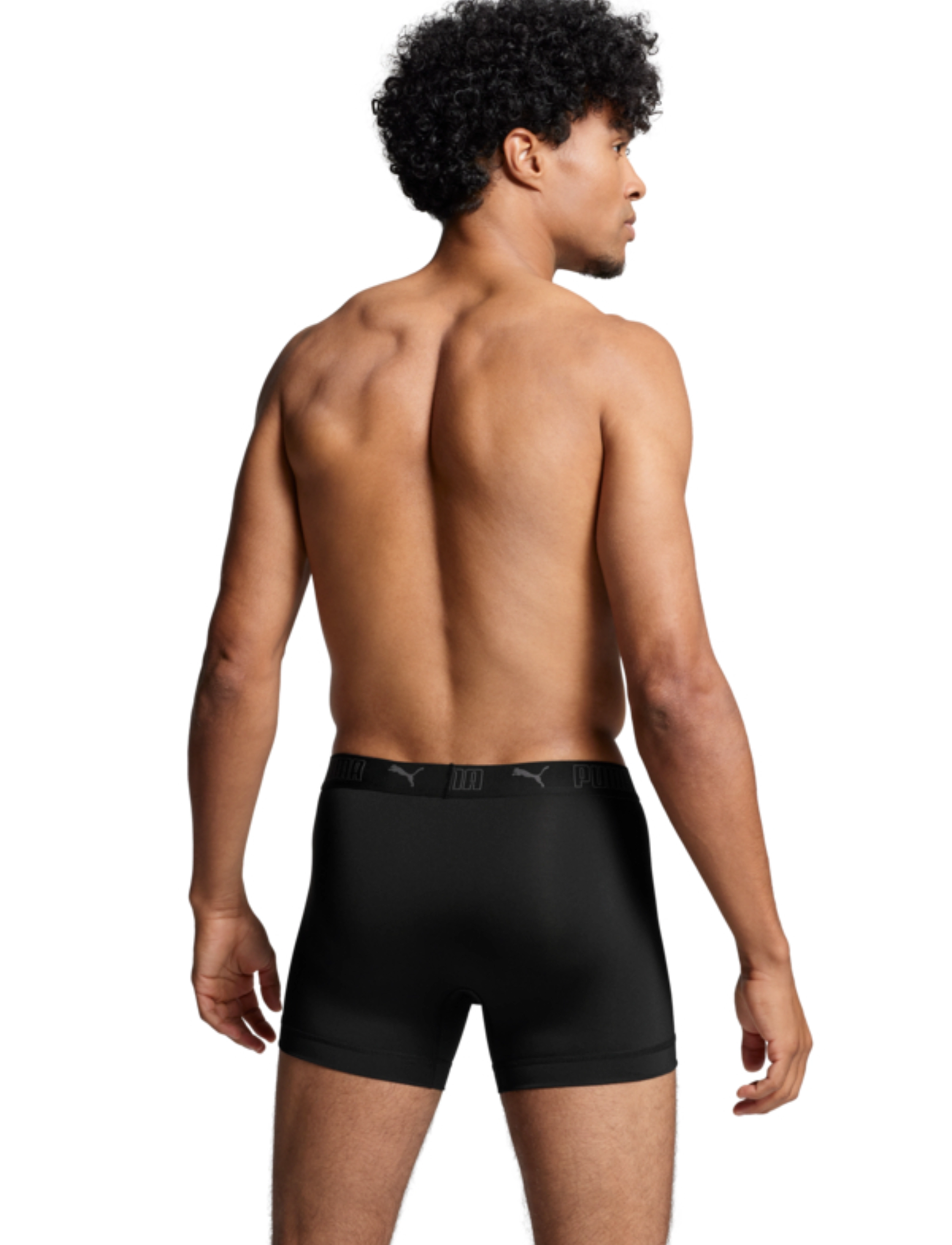 PUMA - PUMA MEN SPORT MICROFIBER BOXERS 2P - bokserid - black - 2