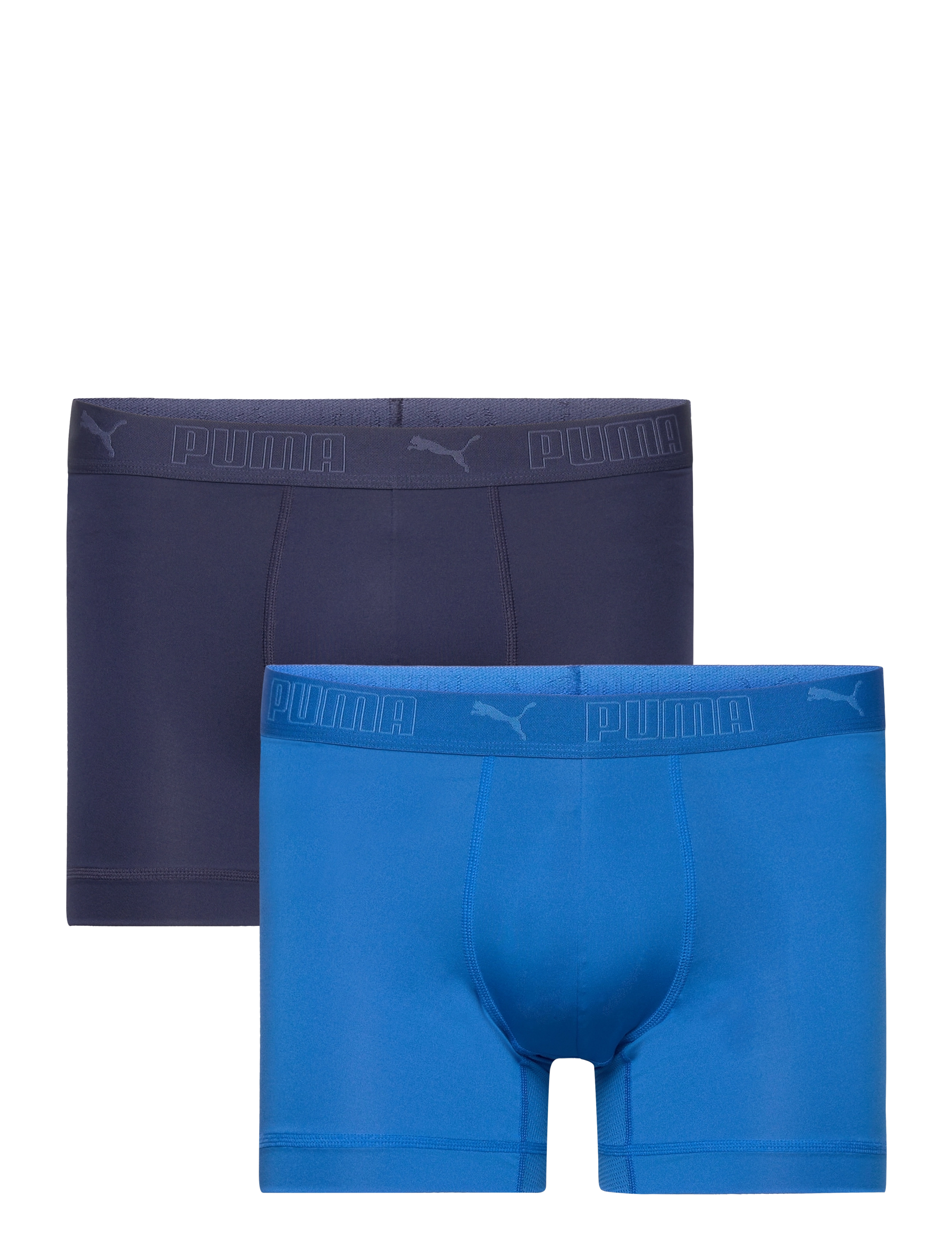 PUMA PUMA MEN SPORT MICROFIBER BOXERS 2P - Undertøj - BLUE COMBO / blue