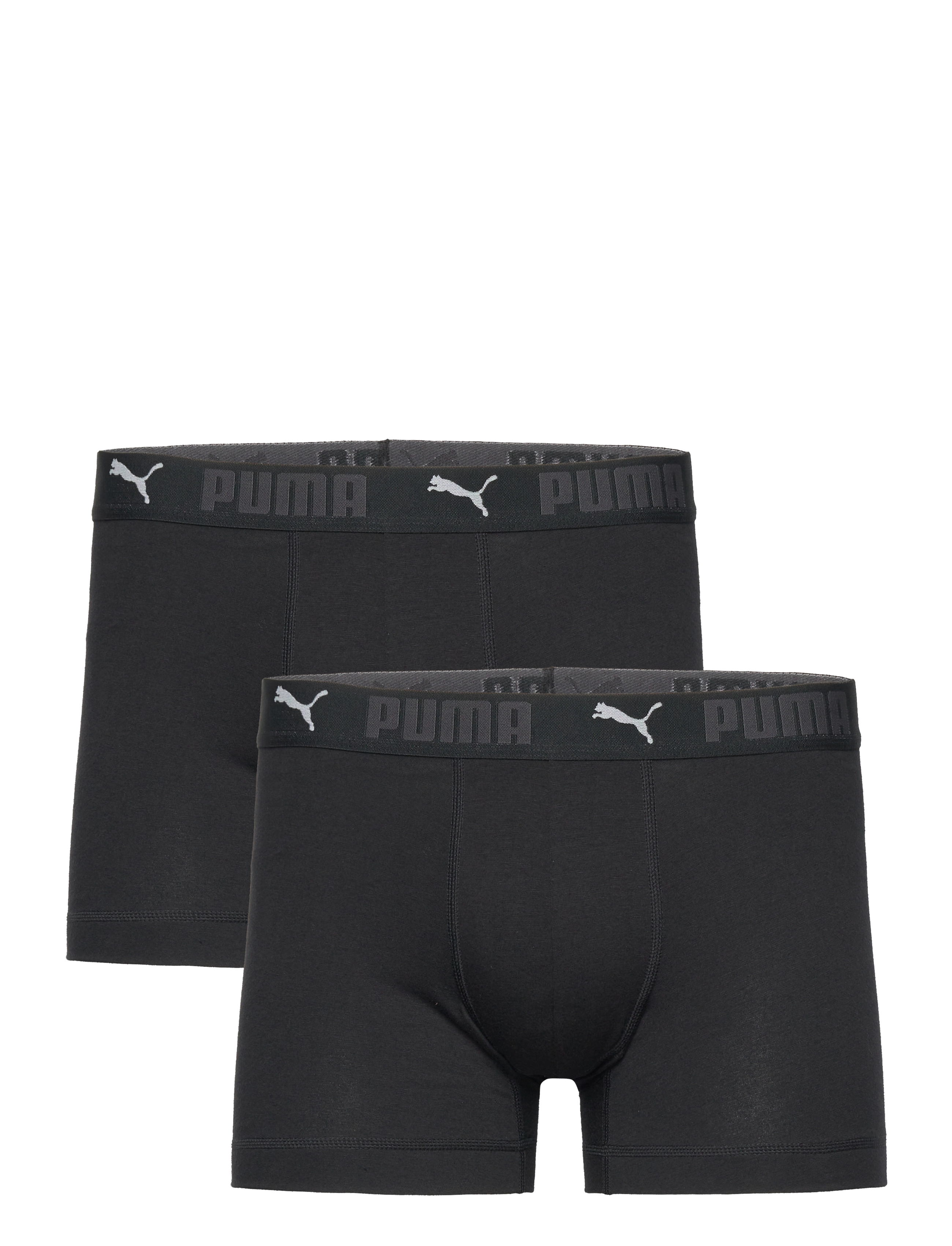 PUMA Puma Herren Sport Baumwolle Boxershorts 2P Schwarz - S - Herren