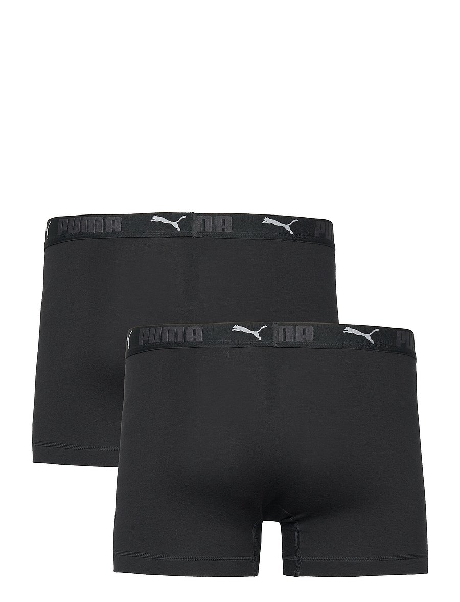 PUMA - PUMA MEN SPORT COTTON BOXERS 2P - boxerkalsonger - black - 5