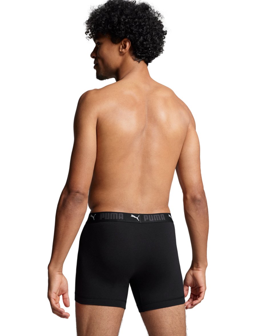 PUMA - PUMA MEN SPORT COTTON BOXERS 2P - boxershorts - black - 2