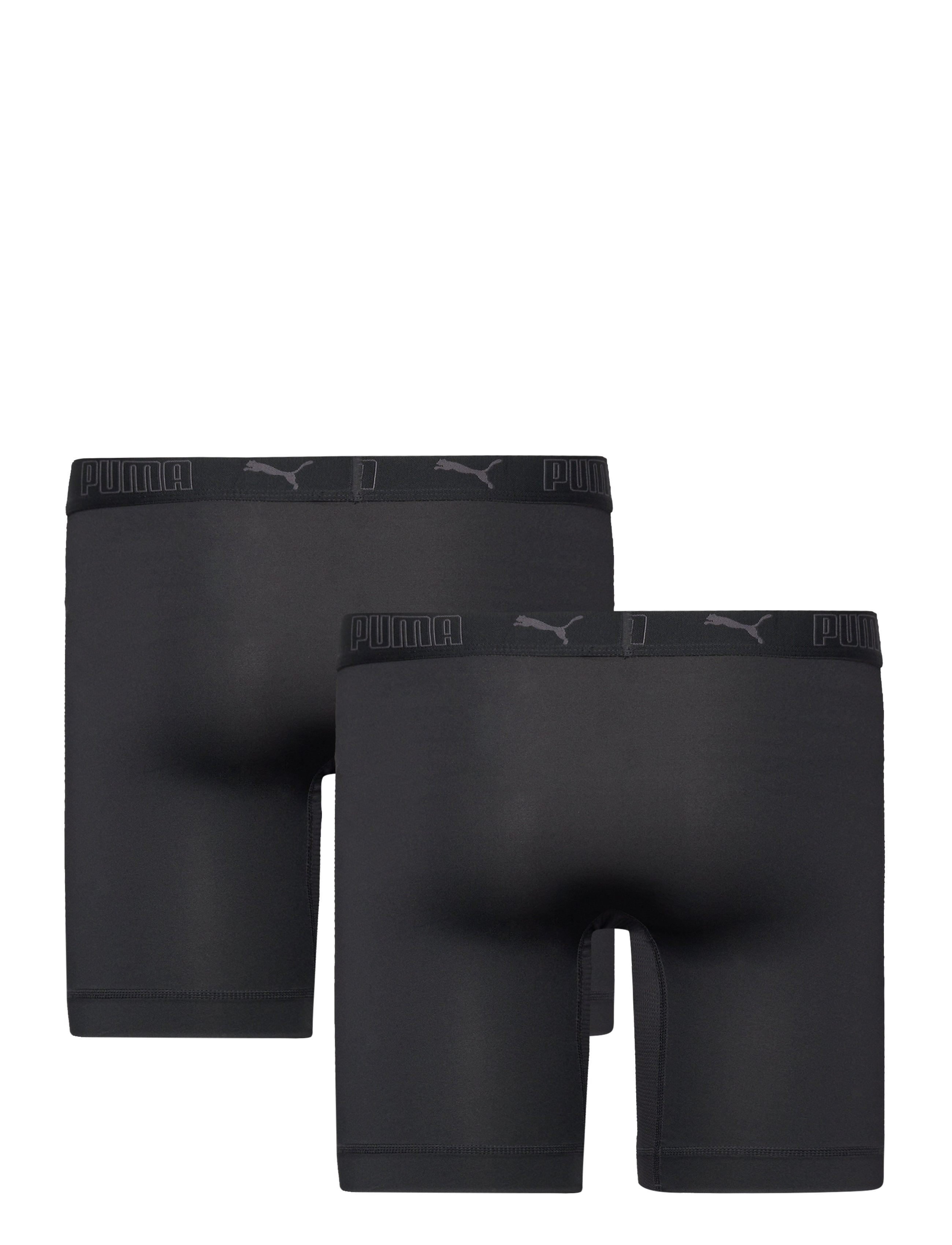 PUMA - PUMA MEN SPORT MICROFIBER LONG BOXERS 2P - boxershorts - black - 5
