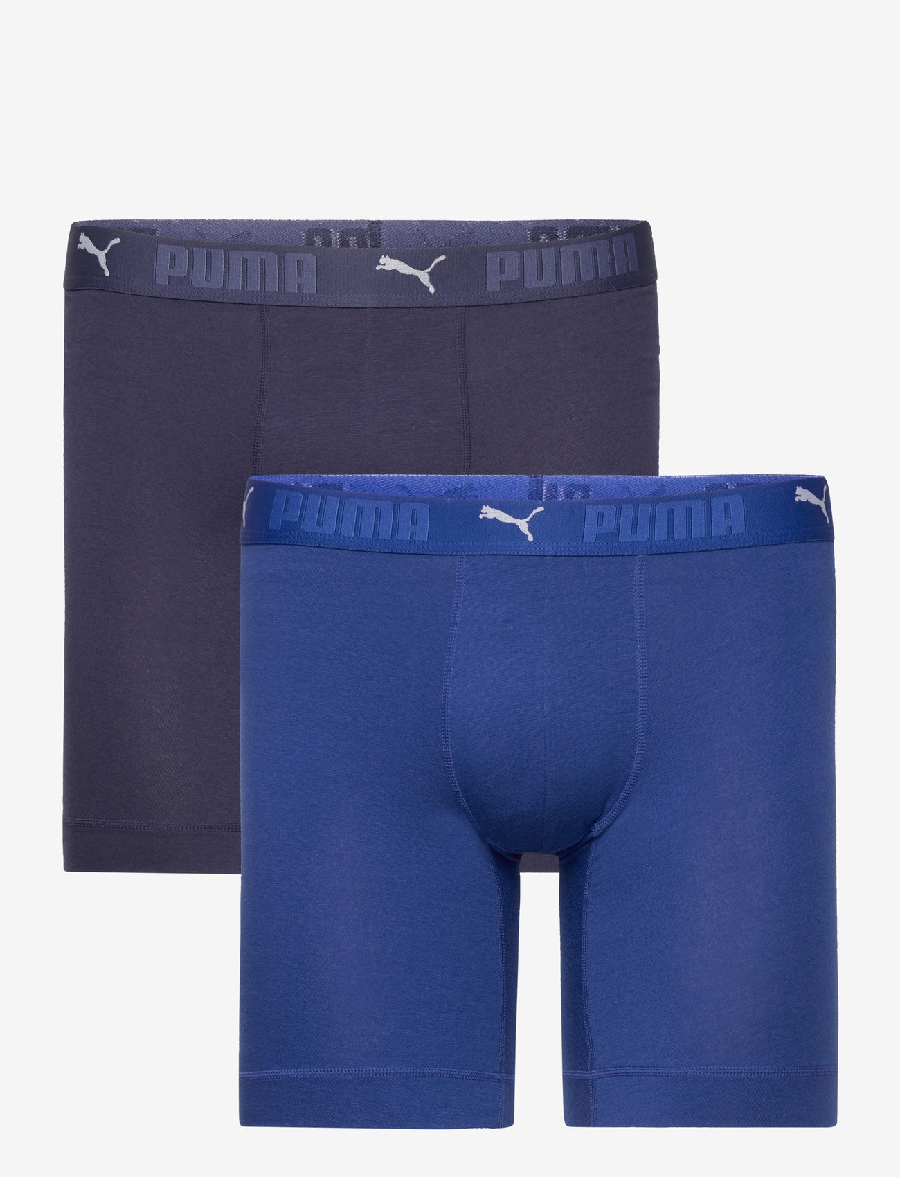 PUMA - PUMA MEN SPORT COTTON LONG BOXERS 2 - boxer briefs - blue combo - 1