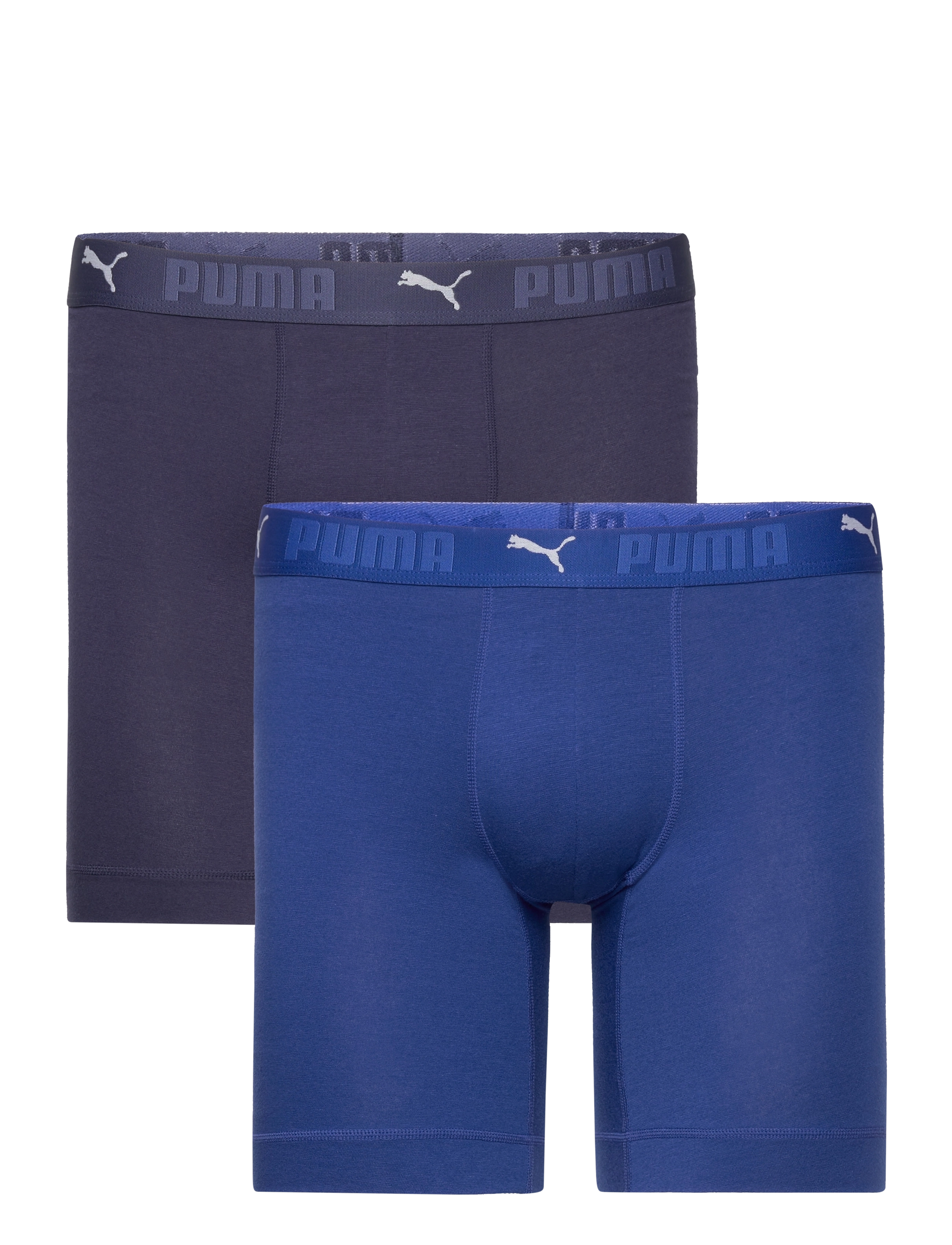 PUMA PUMA MEN SPORT COTTON LONG BOXERS 2 - Underkläder - BLUE COMBO / blue