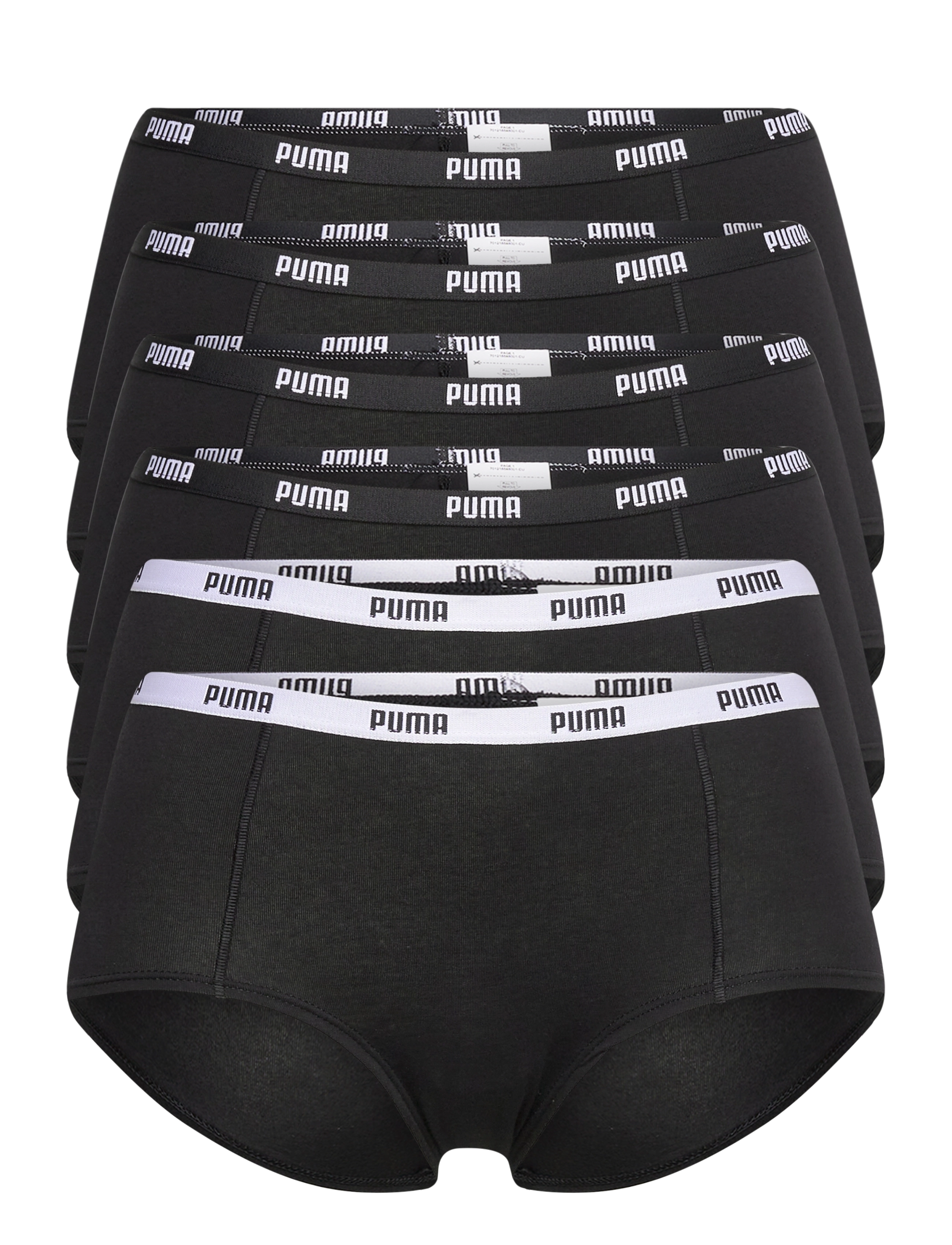 PUMA PUMA WOMEN MINI SHORT 6P ECOM - Slips - BLACK / black