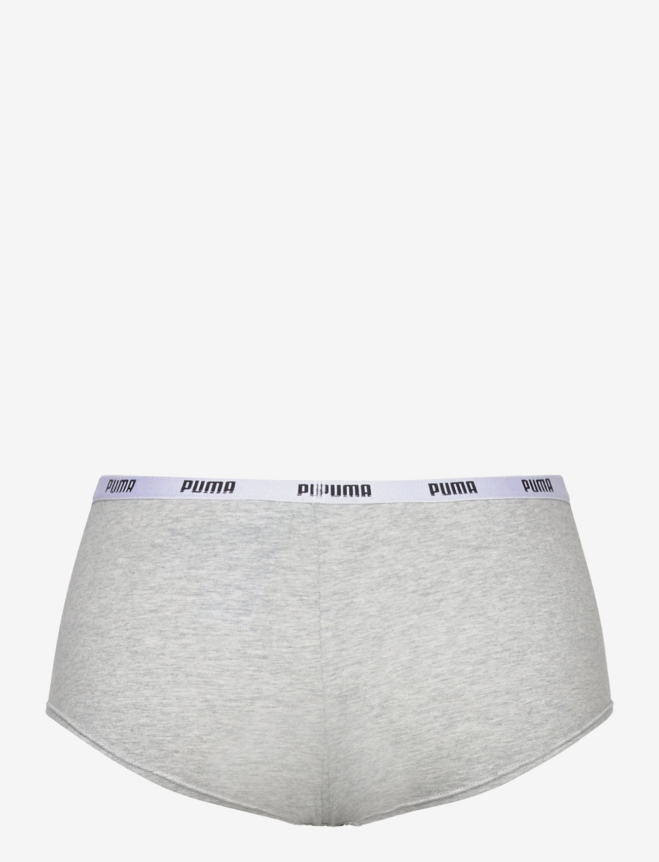 PUMA - PUMA WOMEN MINI SHORT 6P ECOM - undertøj - white / grey / black - 4