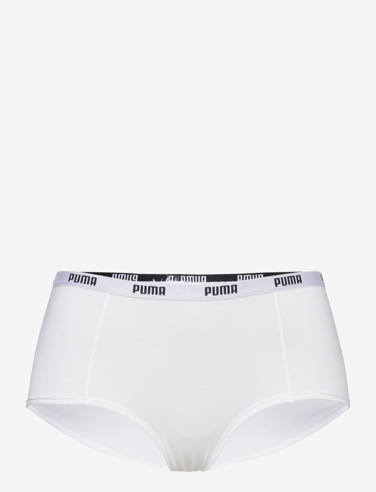 PUMA - PUMA WOMEN MINI SHORT 6P ECOM - undertøj - white / grey / black - 5