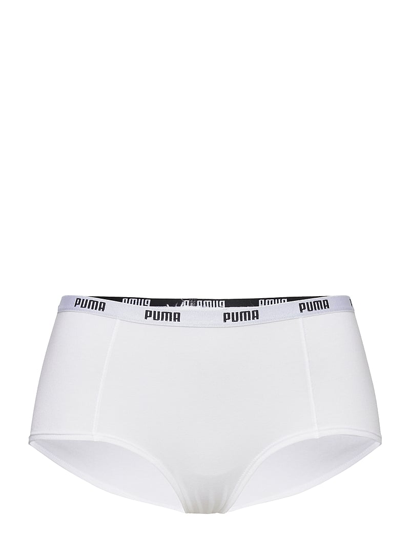 PUMA - PUMA WOMEN MINI SHORT 6P ECOM - undertøy - white / grey / black - 5