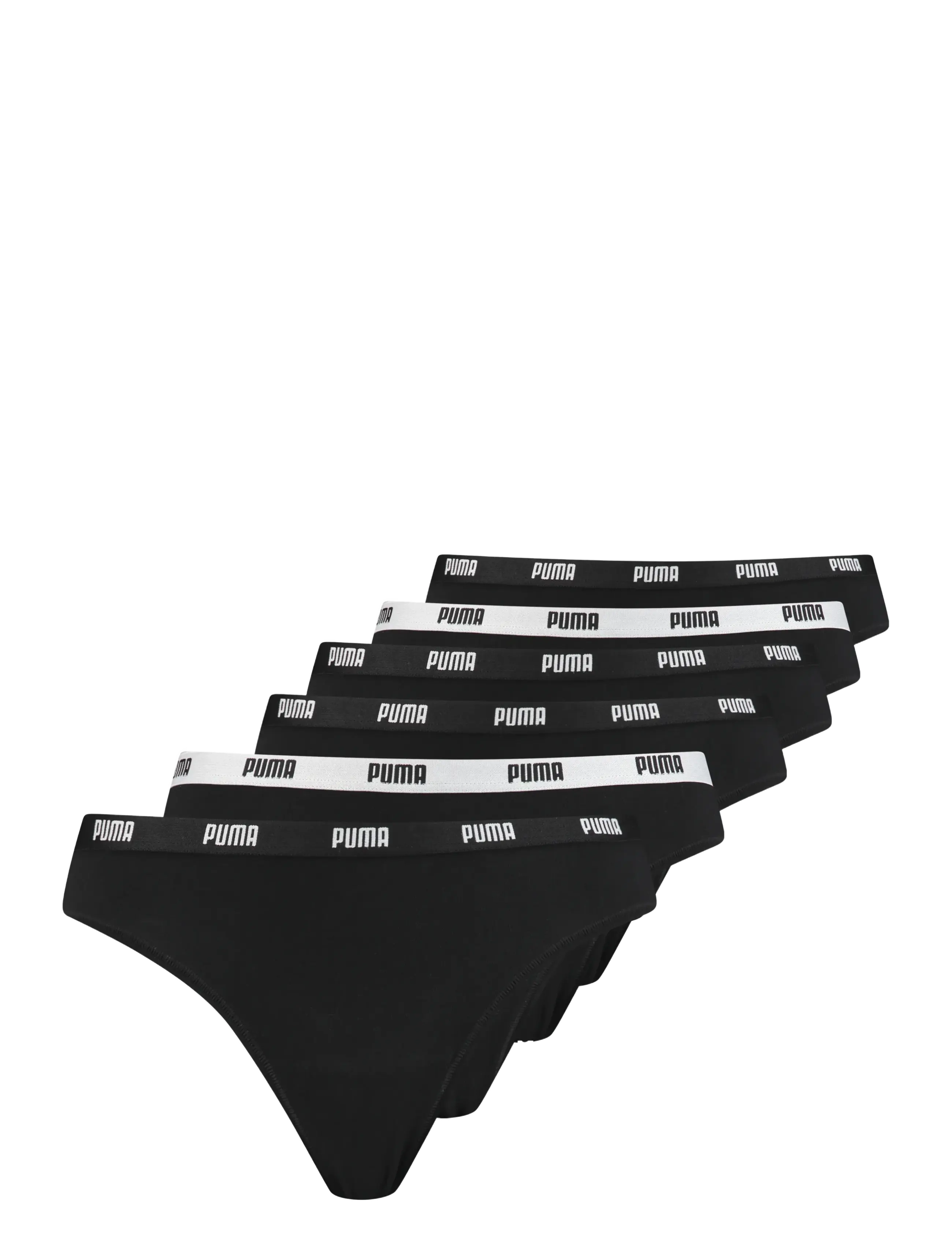 PUMA - PUMA WOMEN STRING 6P ECOM - briefs - black - 2