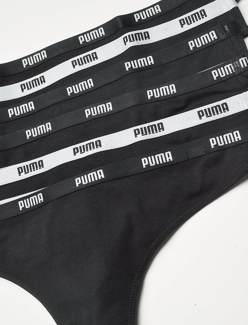 PUMA - PUMA WOMEN STRING 6P ECOM - underkläder - black - 1
